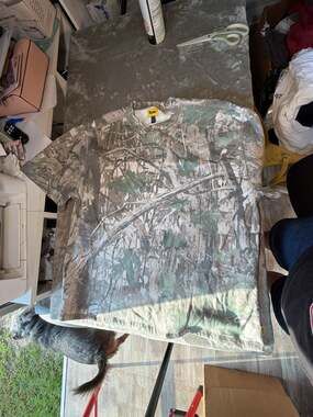 Rhyme Camouflage Print Crewneck Sweatshirt